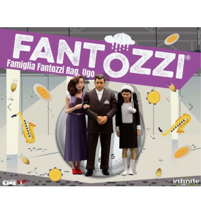 INFINITE statue fantozzi collection 2 Famiglia Fantozzi