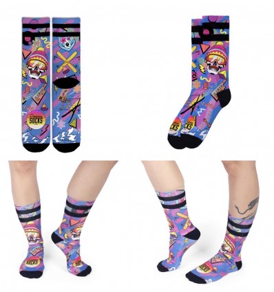 AMERICAN SOCKS Retro Blizzard - Mid High CALZE UNISEX