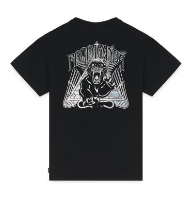 PROPAGANDA Triangle Panther t-shirt black