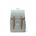 HERSCHEL RETREAT SMALL BACKPACK ICEBERG GREEN CROSSHATCH