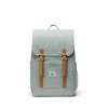 HERSCHEL RETREAT SMALL BACKPACK ICEBERG GREEN CROSSHATCH