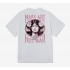 OBEY make art not war shirt