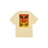 OBEY icon stencil flame tee