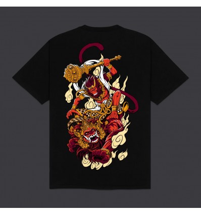 DOLLY NOIRE Hanuman Tee Black