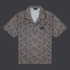 DOLLY NOIRE Blur King pattern shirt beige