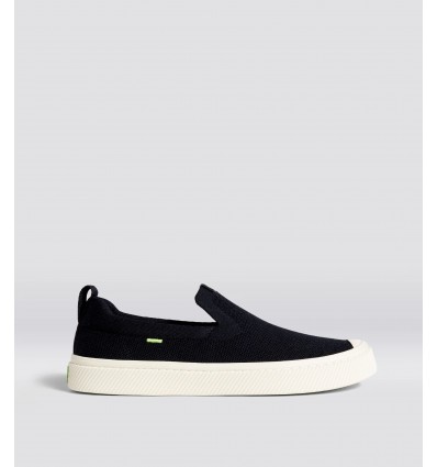 CARIUMA ibi slip on black knit scarpa