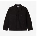 OBEY thompson shirt jacket black