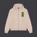 DOLLY NOIRE The GOAT Zip Hoodie Beige