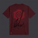 DOLLY NOIRE DARIUS tee bordeaux