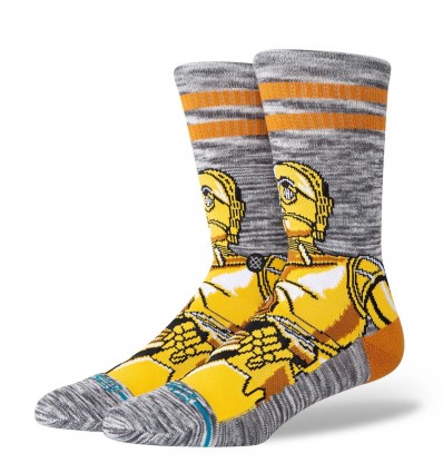 STANCE C3PO CREW SOCK