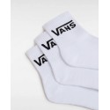 VANS Calze Classic Half (3 paia) white