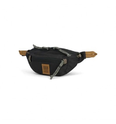 TOPO DESIGNS mountain waist pack stone black neutral