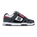 DC Stag - Scarpe skate black grey white