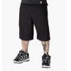 BLUESKIN BERMUDA UOMO BAGGY, HIP HOP, RAP E SKATE LOGO RED