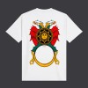 DOLLY NOIRE Asso Di Denari Tee White