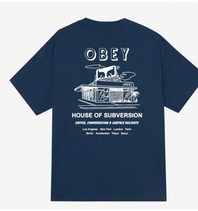 OBEY house of subversion tee