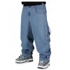 BLUESKIN pantalone baggy r.bianco used chiaro