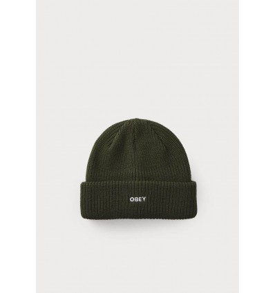 OBEY FUTURE beanie berretto taglia unica unisex kombu green