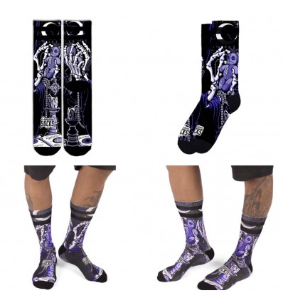 AMERICAN SOCKS signature series vodoo l/xl