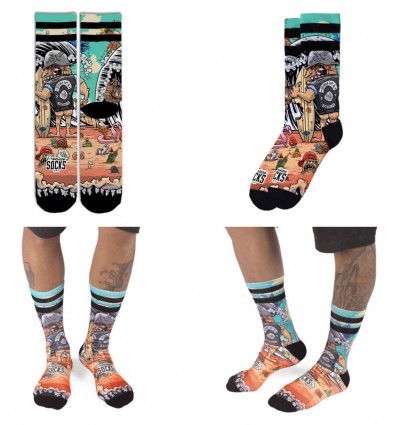 AMERICAN SOCKS signature series son of a beach