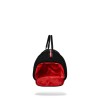 SPRAYGROUND PRINTED ZIPPER SHARK DUFFLE
