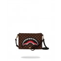 SPRAYGROUND SAWTOOTH SHARKS IN PARIS CROSSOVER CLUTCH