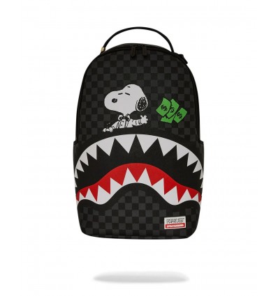 SPRAYGROUND SNOOPY TOP SHARK MONEY DLXSV BACKPACK