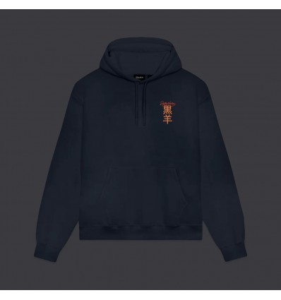 DOLLY NOIRE scuba hoodie blk