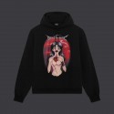 DOLLY NOIRE Kuchisake-Onna Japan Tour Hoodie Black