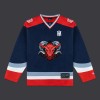 DOLLY NOIRE goat hockey crewneck midnight blue