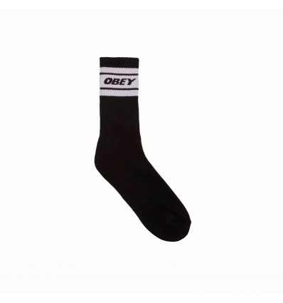 OBEY cooper 2 socks blk-wht calze one size