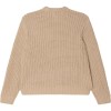 OBEY bold chunky sweater oatmeal