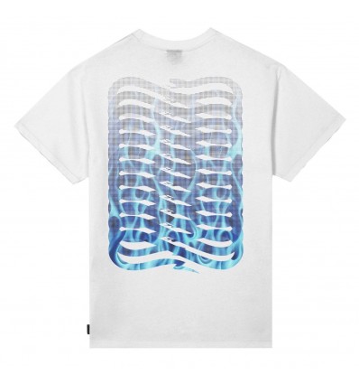 PROPAGANDA t-shirt ribs flame white