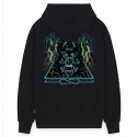 PROPAGANDA hoodie triangle shirt wolf brown