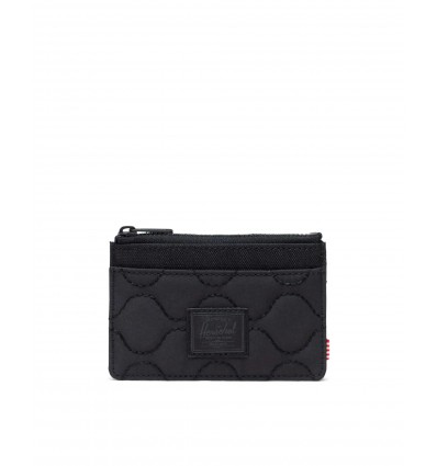 HERSCHEL Oscar Cardholder | Quilted Capsule black