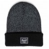 HERSCHEL ELMER REFLECTIVE BEANIE BLACK