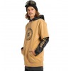 DC Dryden - Felpa con cappuccio tecnica da snow mustard gold