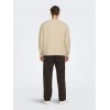 ONL E SONS ONSFRAME CARDIGAN IN MAGLIA OATMEAL