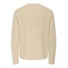 ONL E SONS ONSFRAME CARDIGAN IN MAGLIA OATMEAL