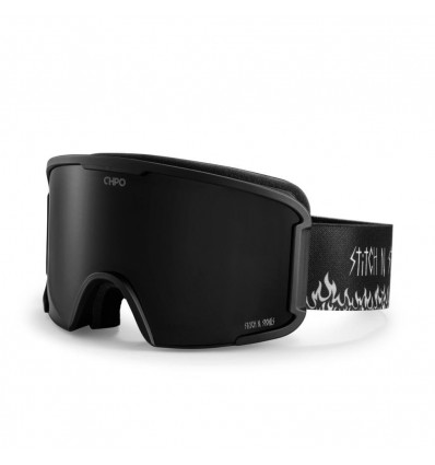 CHPO Stitch N Stones black maschera snow