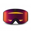 CHPO Fiji blk blk maschera sci snowboard con doppia lente