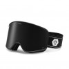 CHPO Fiji blk blk maschera sci snowboard con doppia lente