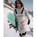 VOLCOM ROAN SALOPETTE UOMO SNOW - STONE