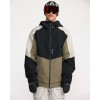 VOLCOM BRIGHTON FULL ZIP GIACCA SNOW - MILITARY