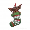 NEMESIS NOW gremlins GREMLINS mohawk in stocking hanging hanging ornament