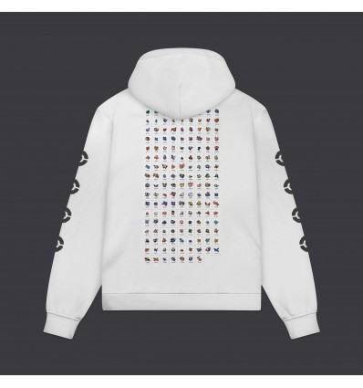 DOLLY NOIRE pokemon pokedex hoodie