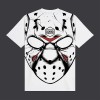 DOLLY NOIRE hockey mask tee white