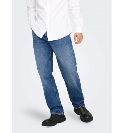 ONLY E SONS edge straight box tai