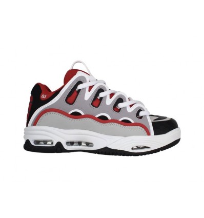 OSIRIS D3 2001 RED/WHITE/GREY