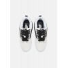 VANS knu skool suede white black